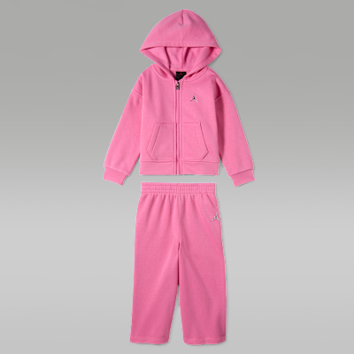 Jordan Brooklyn Fleece Baby (12-24M) 2-Piece Full-Zip Hoodie Set